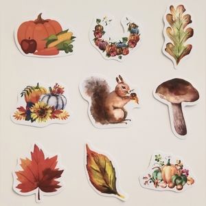 30 Cute Fall Stickers